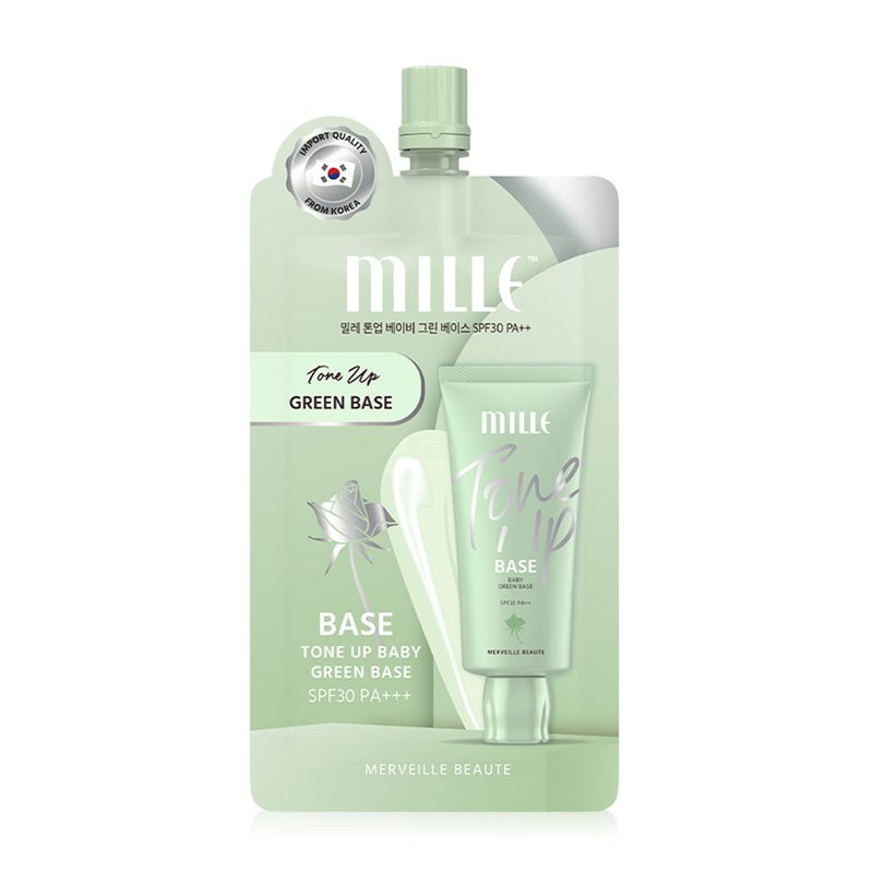 Mille Cream Sachet, Sunscreen/Foundation, Available in 2 Formulas, 1 Sachet/6