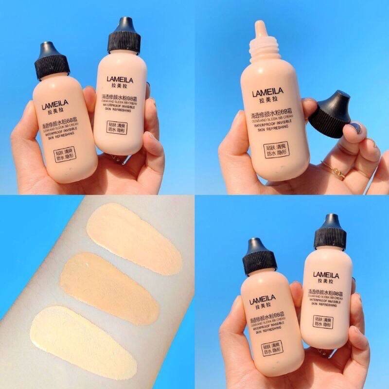 M033 Lameila Foundation, Liquid Concealer, Good Coverage.