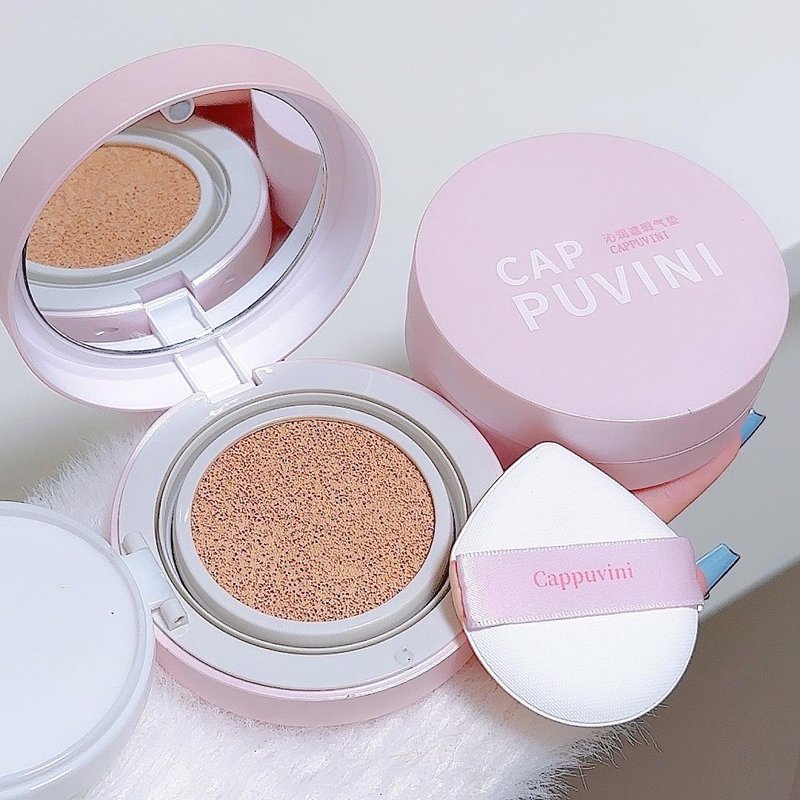 Cappuvini คุชชั่น Cushion BB cream คุมมัน เคลือบ หน้าใส กันน้ำ ปกปิด กันเหงื่อ
