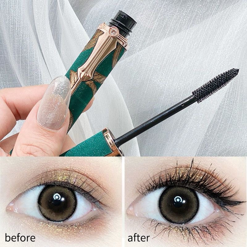 8073 (ใหม่/ของแท้) มาสคาร่า novo hojo curling mascara สูตรกันน้ำ หนา ยาว โค้ง