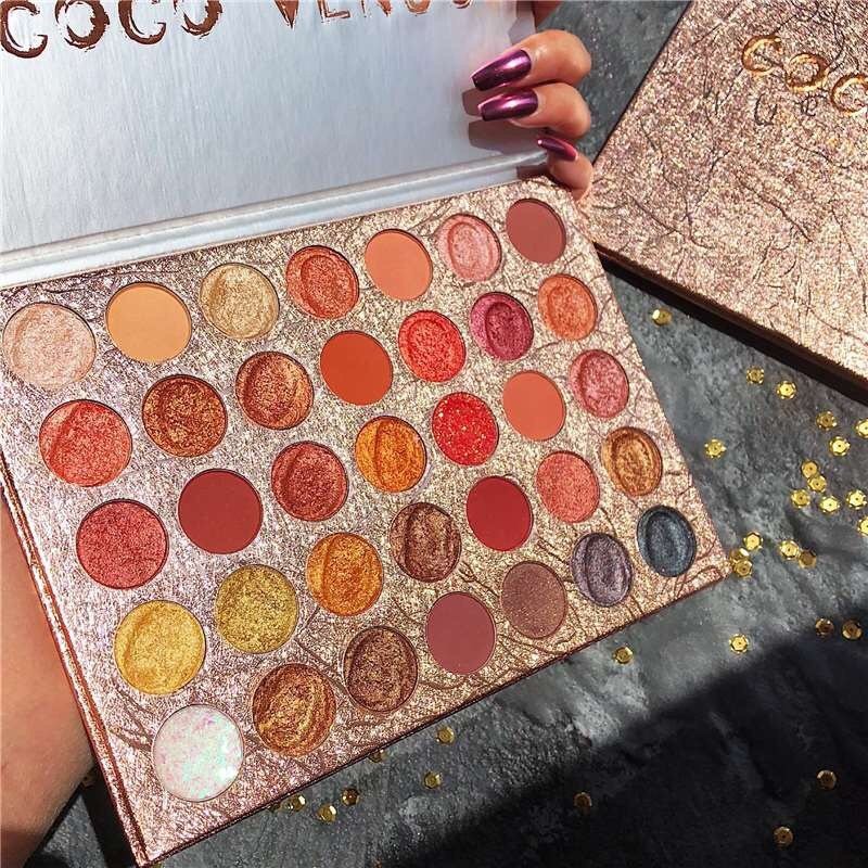 สินค้าของแท้ DIKALU COCO VENUS อายแชโดว์ พาเลทตา พาเลทอายแชโดว์ 35สี