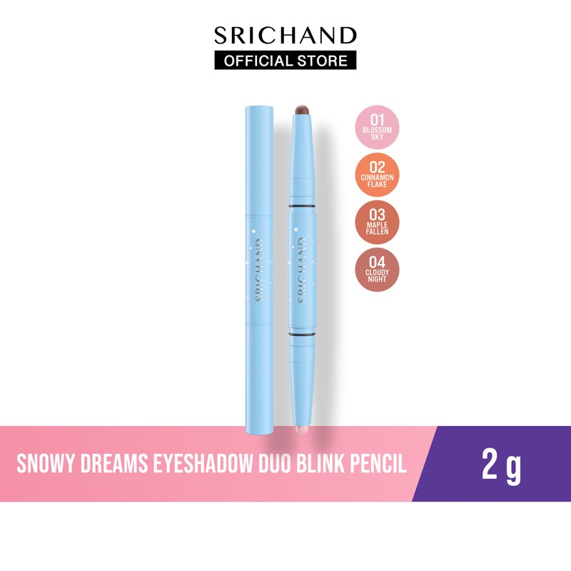 Srichand Snowy Dreams Eyeshadow Duo Blink Pencil 2g