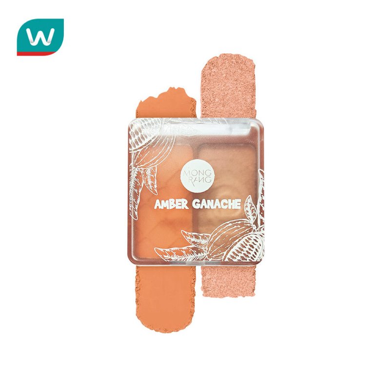 Mongrang Duo Eyeshadow 6g. Amber Ganache