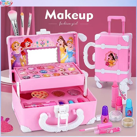 Makeup Toys Children's Cosmetics, Lipstick, Eye Shadow, Blush, Nail Polish,