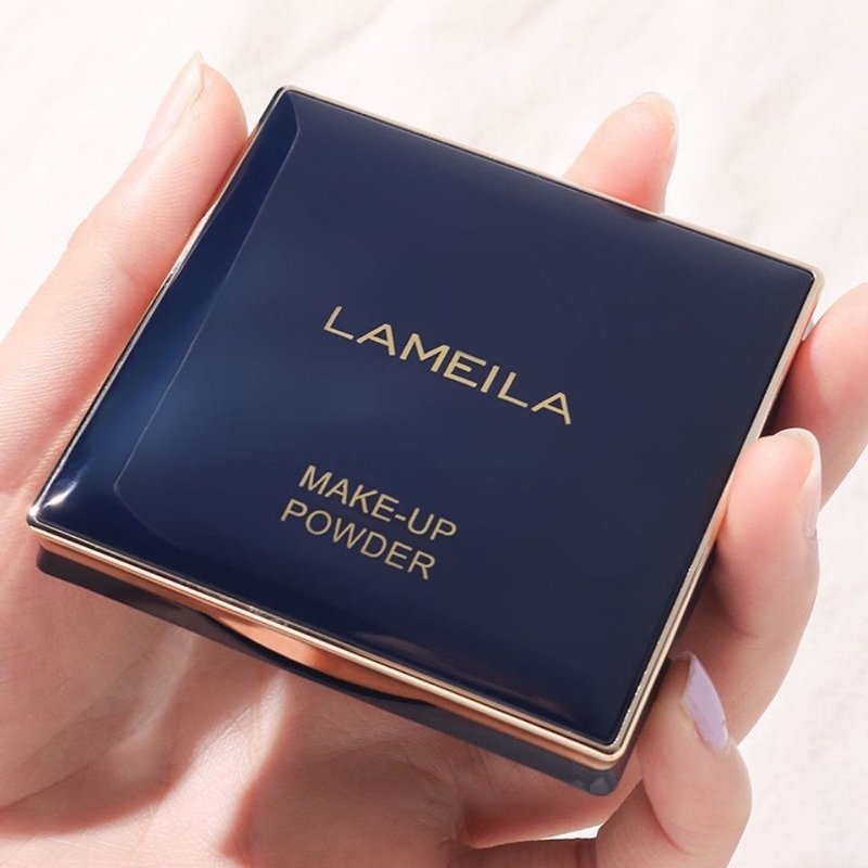 แป้งพัพ Lamiela Powder แป้งผสมรองพื้น คุชชั่น สูตรพิเศษ คุมมันยาวนาน ปกปิดเนียน