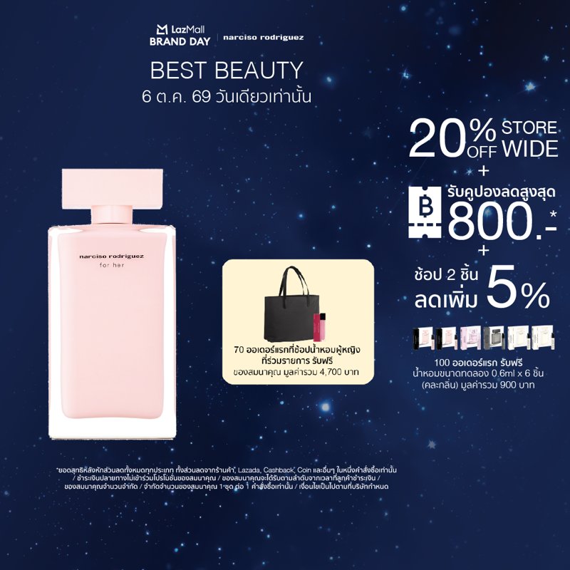 Narciso Rodriguez for Her Edp Perfume for Women Is Seductive and Charming.