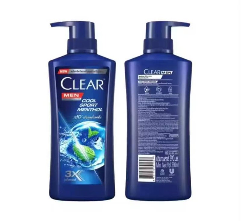 Clear Shampoo 370ml, Shampoo, Clear Shampoo, Stress Relief Shampoo,