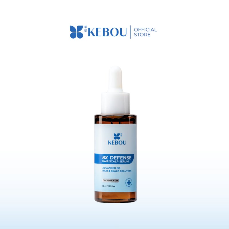Kebou 8X Defense Hair Scalp Serum Is a Cosmetic Product That Reduces Hair