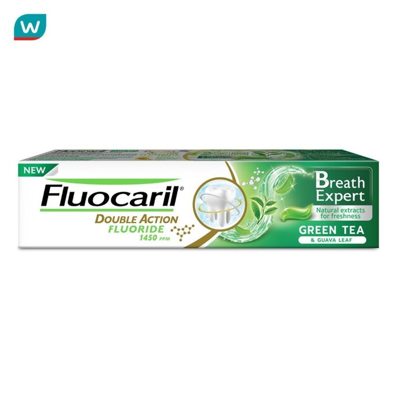 Fluocaril Toothpaste Green Tea Breath Expert 150 G.
