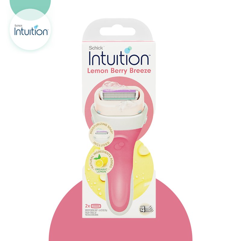 Schick มีดโกน Intuition Lemon Berry Breeze