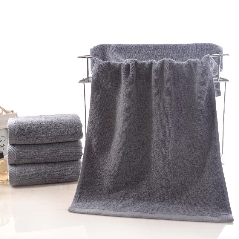 Gray Towels, Hotel Grade Towels, Size 27X5