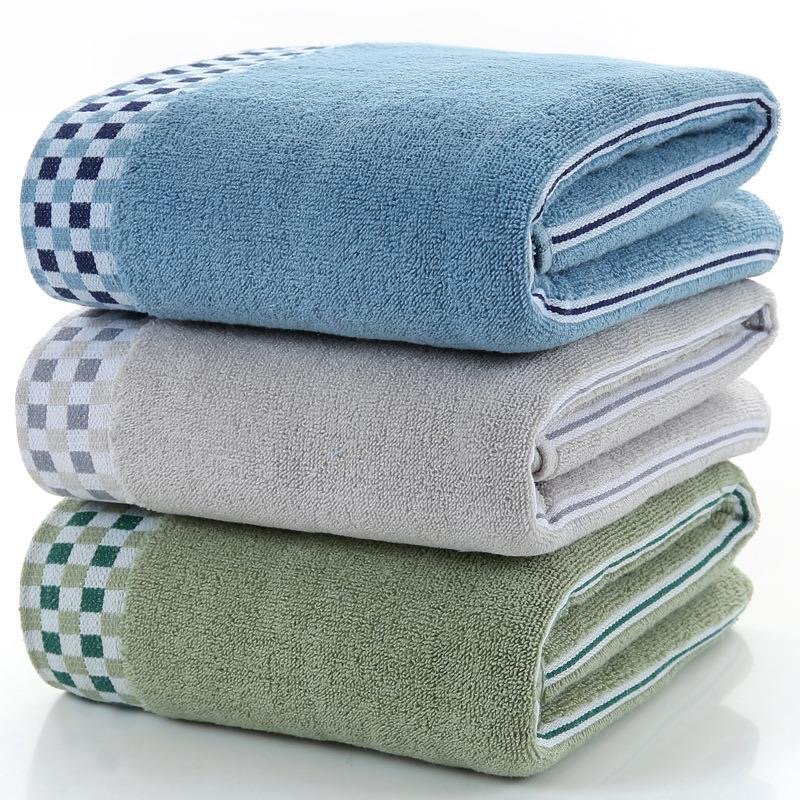 ผ้าเช็ดตัว เนื้อผ้าหนาอย่างดี ผ้าcotton100