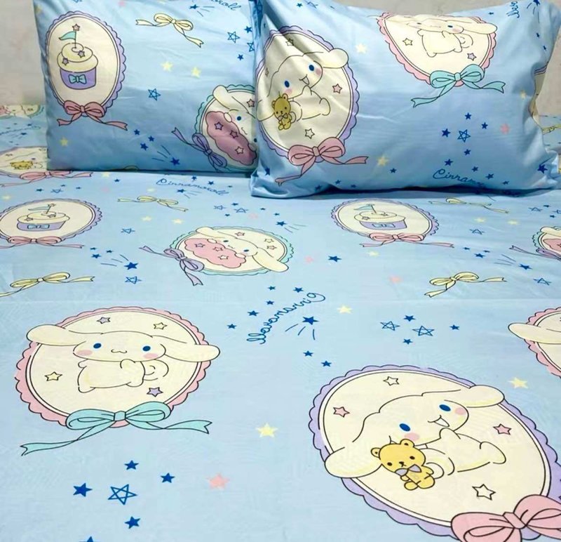 1 Piece Bed Sheet, 3.5/5/6 Feet, Fastens t