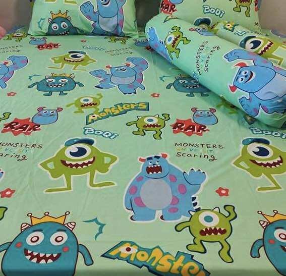 1 Piece Bed Sheet, 3.5/5/6 Feet, Fastens t