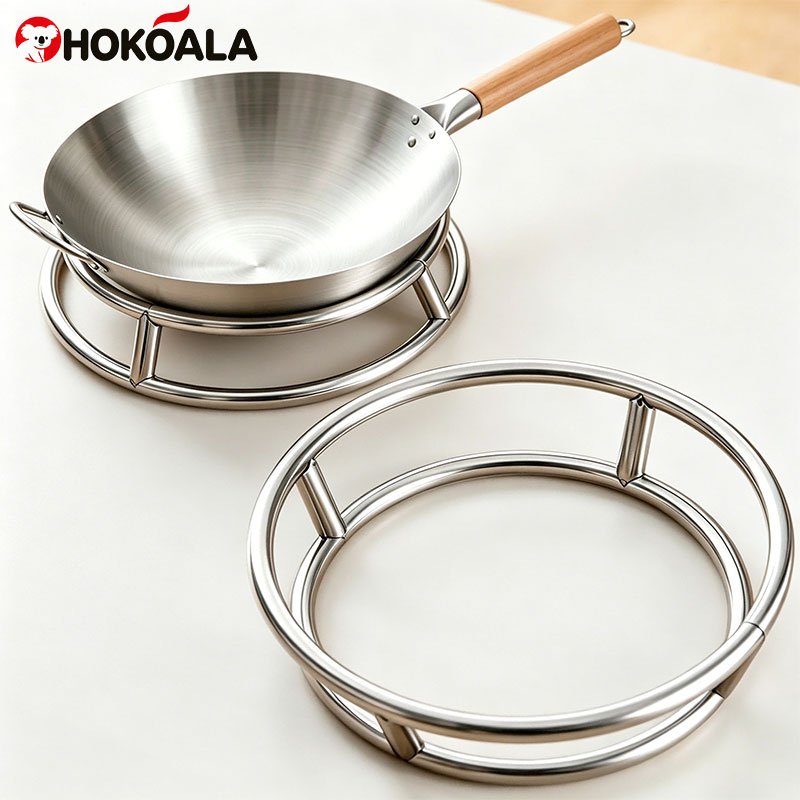 Hokoala Double-Circle Thick Stainless Stee
