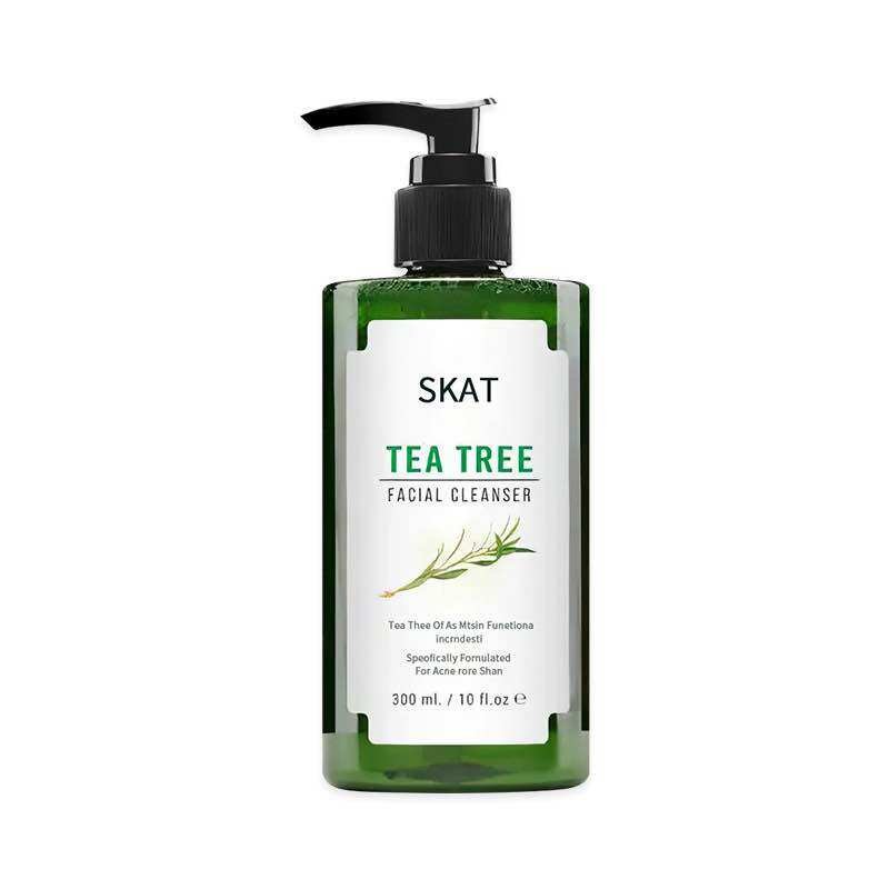 N590 Skat Tea Tree Tea Tree Facial Cleansing Gel, Gentle Formula for People