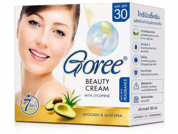 Goriee Skin Care Cream Spf 30 with Lipopen, Avocado and Aloe Vera.