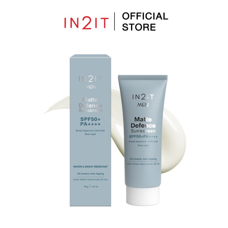 IN2IT Men Matte Defence Sunscreen SPF50+