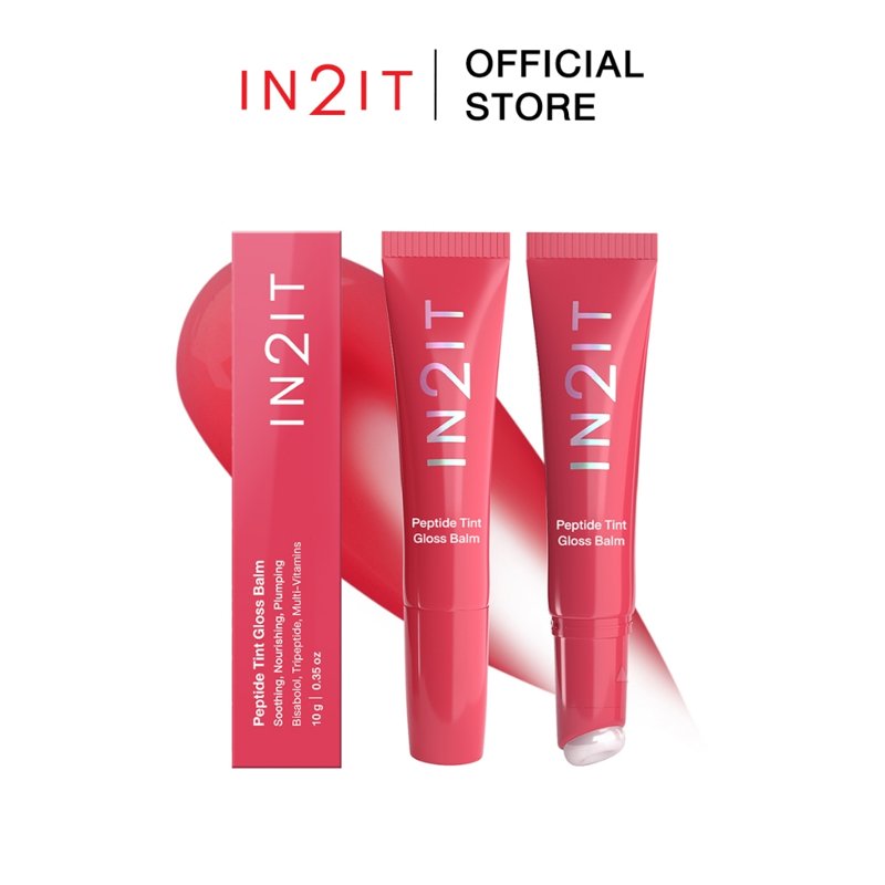IN2IT Peptide Tint Gloss Balm