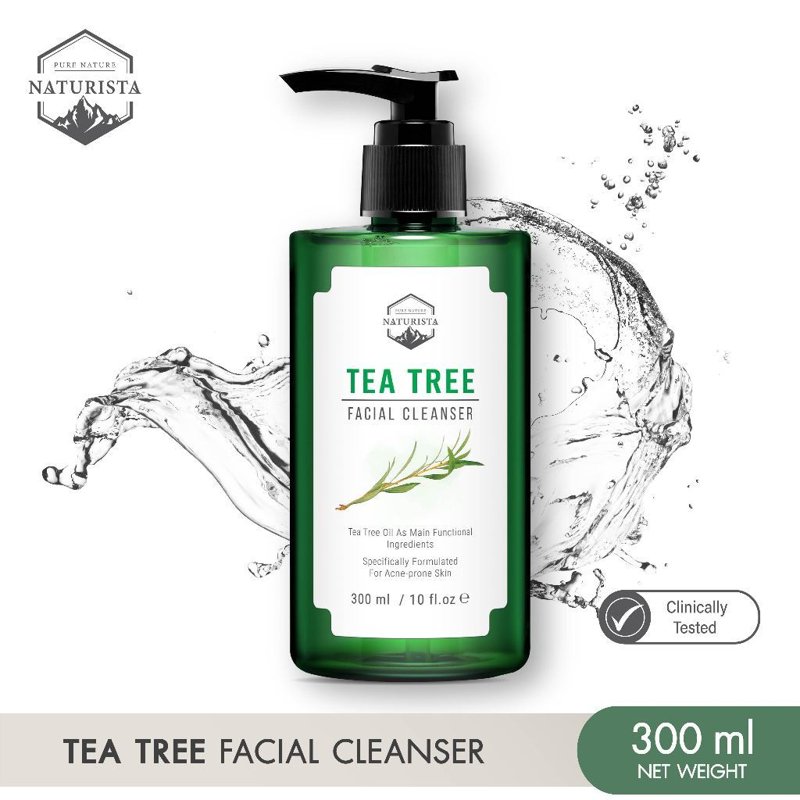 Naturista เจลล้างหน้าทีทรี 300ml