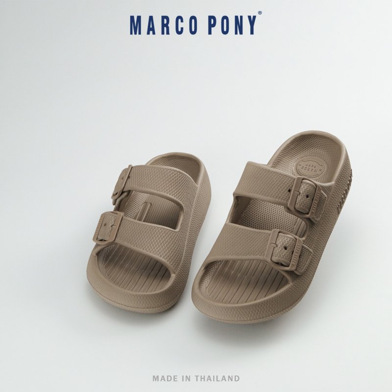 Marco Pony รองเท้าแตะพื้นหนา สายปรับได้ MH9035