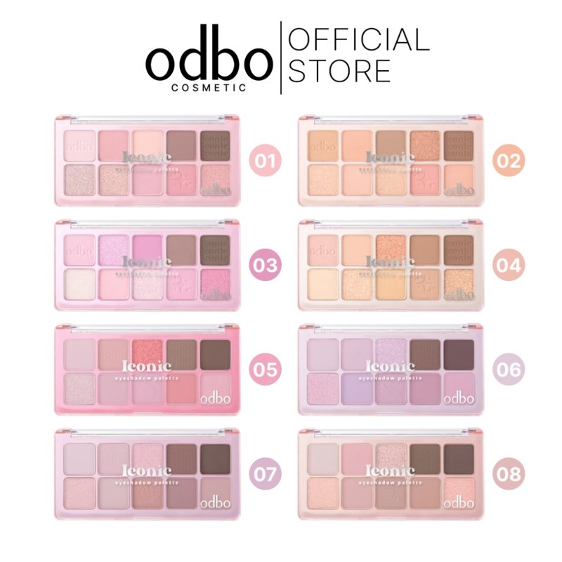 odbo Iconic Eyeshadow Palette OD2029