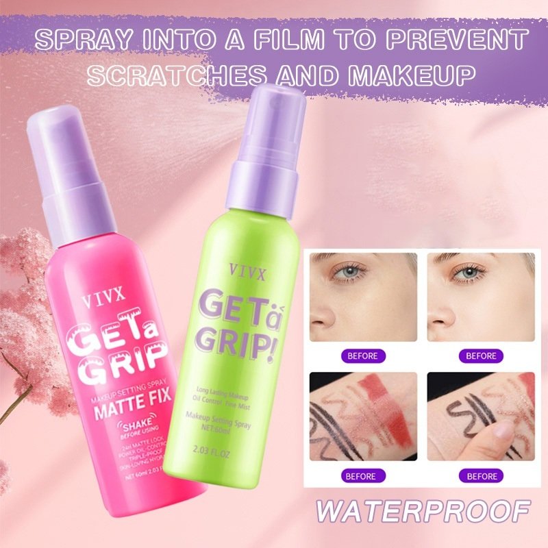 VIVX สเปรย์ล็อคเมคอัพ Dewy Matte ล็อคเมคอัพติดทน คุมมัน 60ml