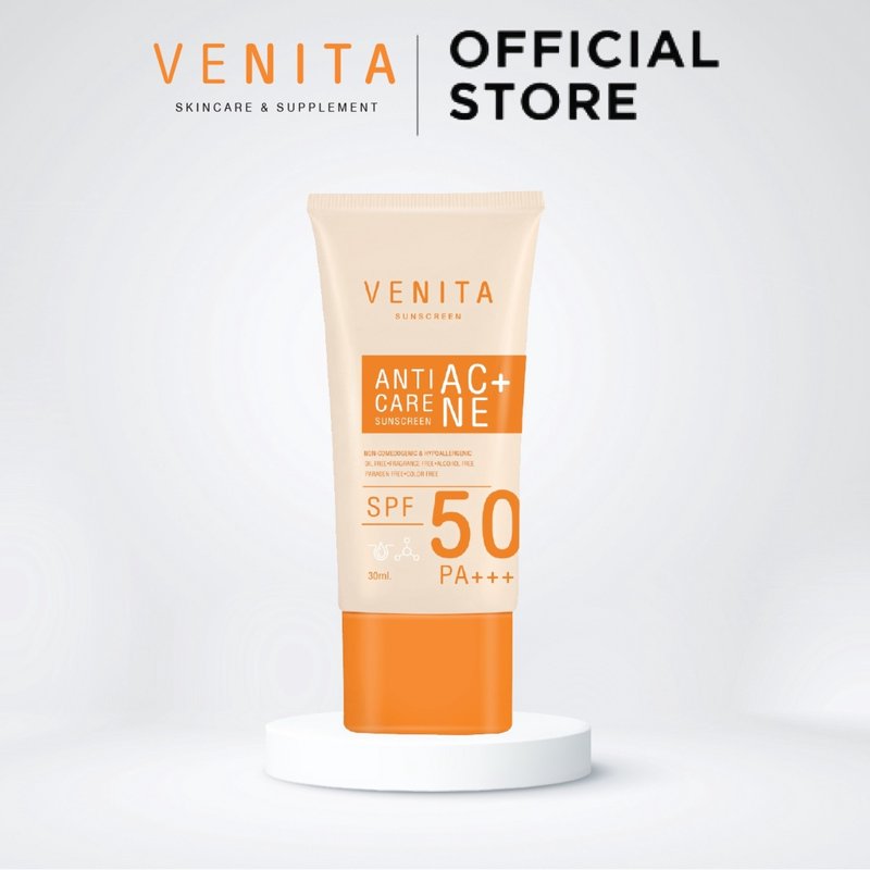 ครีมกันแดดเวนิต้า SPF50 เนื้อเจล